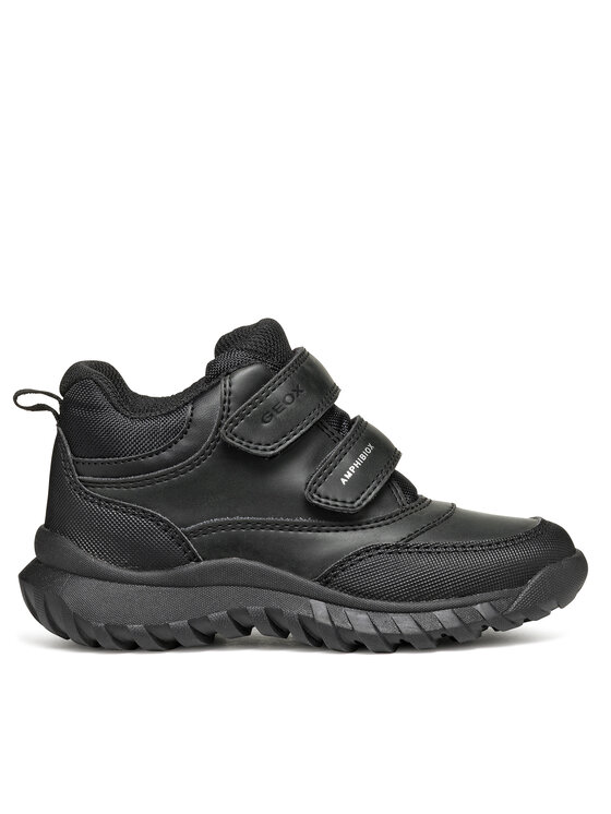 Ghete Geox J Simbyos Boy B Abx J46L0B 0MEFU C9999 D Negru