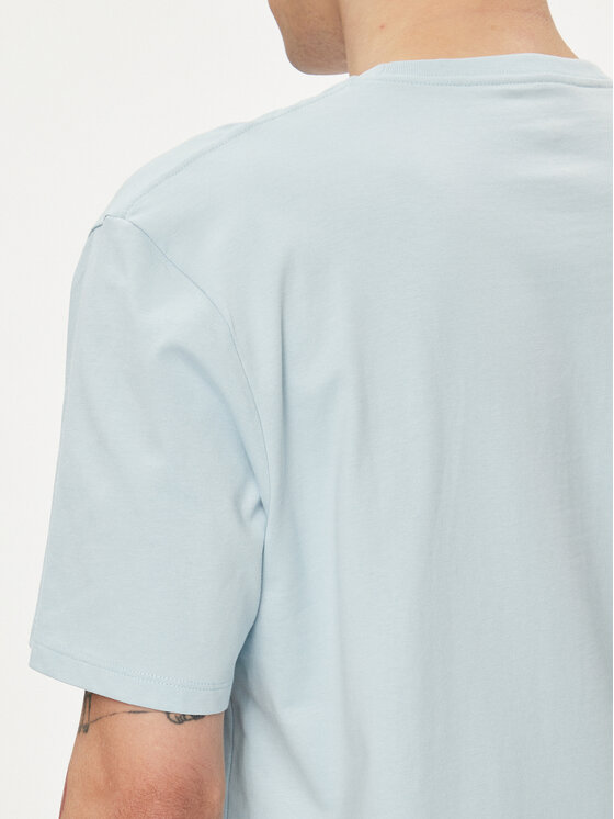 Wrangler Wrangler T-Shirt Sign Off 112350436 Modrá Regular Fit