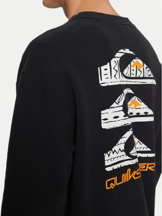 Quiksilver Quiksilver Μπλούζα Watson Lake EQYFT04976 Μαύρο Regular Fit