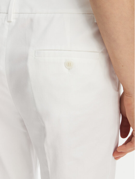 Weekend Max Mara Weekend Max Mara Hlače Cecco 2615131082 Bijela Regular Fit