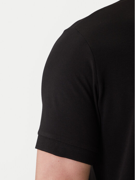 KARL LAGERFELD KARL LAGERFELD Pólóing 745780 562235 Fekete Regular Fit
