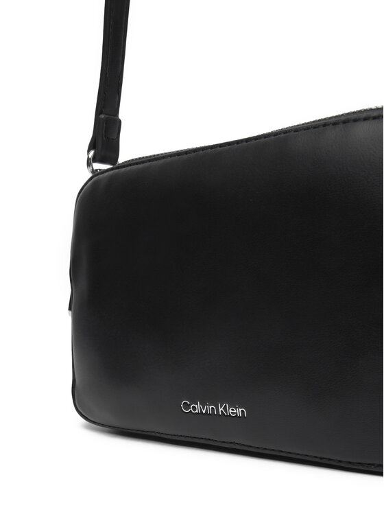 Calvin Klein Calvin Klein Ročna torba Webbing Double Strap Camera Bag LV04F3165G Črna