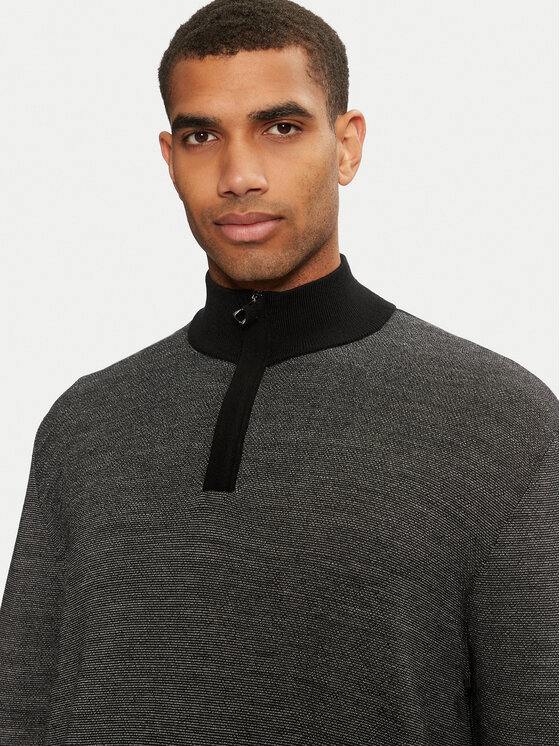 Pierre Cardin Pierre Cardin Sveter C5 51052/000/5069 Čierna Regular Fit
