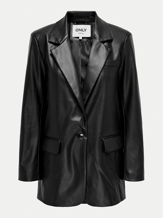 ONLY ONLY Піджак Lana 15266893 Чорний Oversize