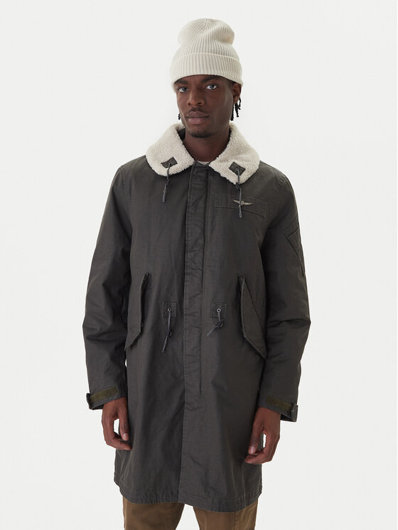Aeronautica Militare Aeronautica Militare Parka 252AB3020UCT04215 Πράσινο Regular Fit