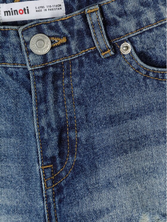minoti minoti Szorty jeansowe 30SHORT150 Granatowy Regular Fit