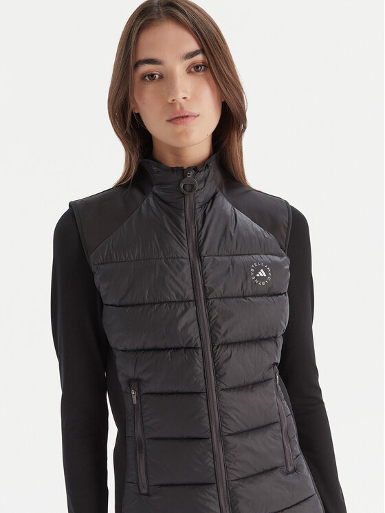 adidas by Stella McCartney adidas by Stella McCartney Športová vesta True Nature Golf JW2028 Čierna Slim Fit