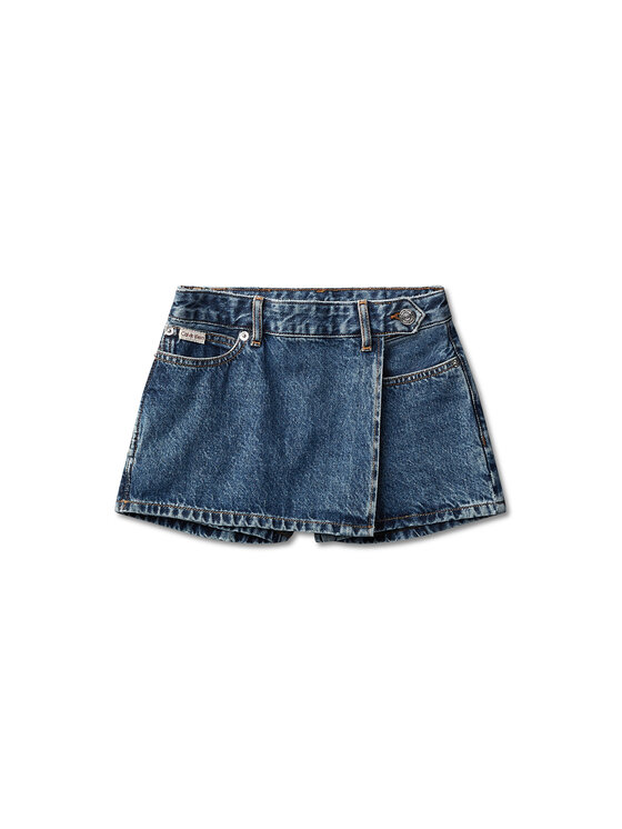 Calvin Klein Jeans Calvin Klein Jeans Fustă de blugi LVCKSJC17G Bleumarin Regular Fit