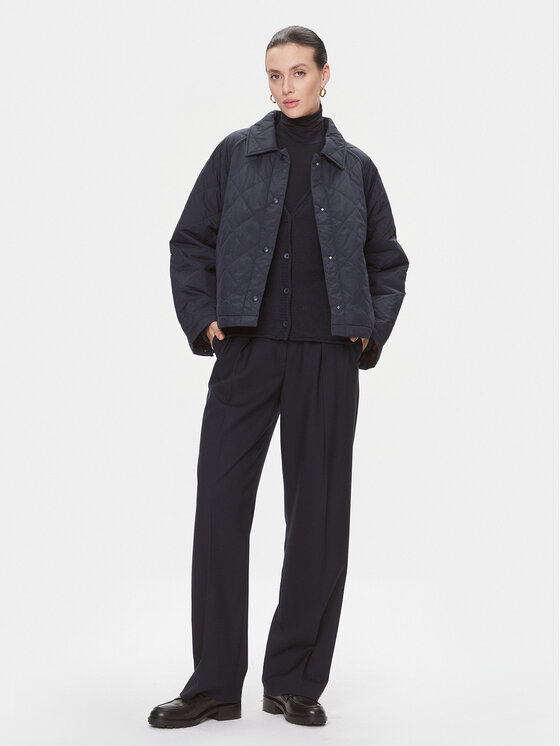 Tommy Hilfiger Tommy Hilfiger Átmeneti kabát WW0WW40468 Sötétkék Relaxed Fit