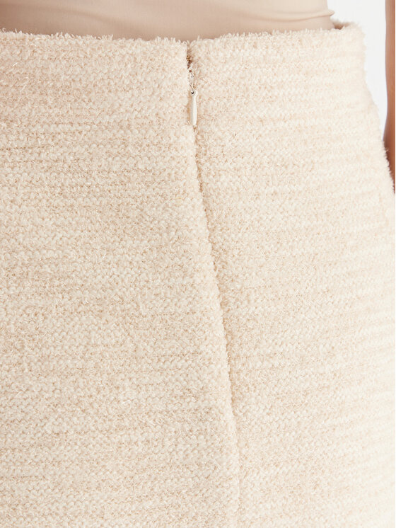 Babylon Babylon Gonna midi S00601 Écru Regular Fit