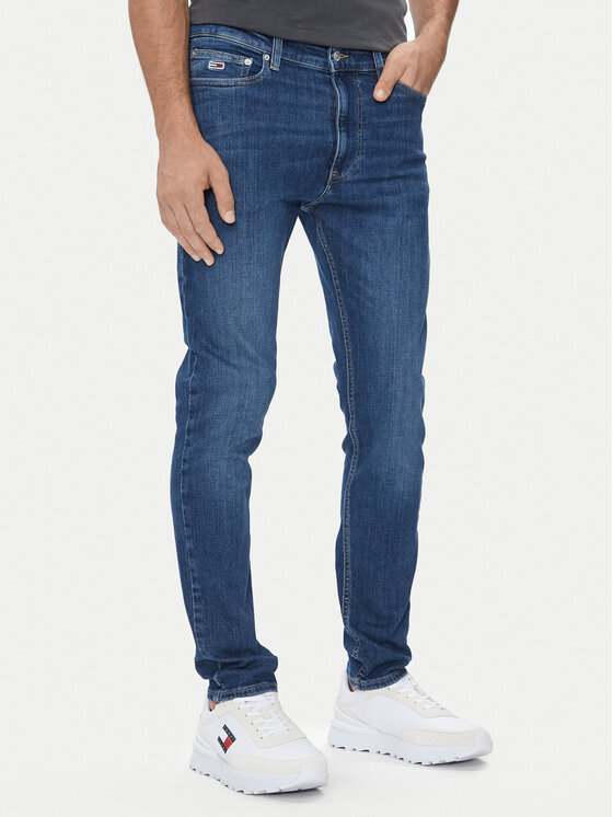 Tommy Jeans Tommy Jeans Τζιν DM0DM20189 Σκούρο μπλε Skinny Fit