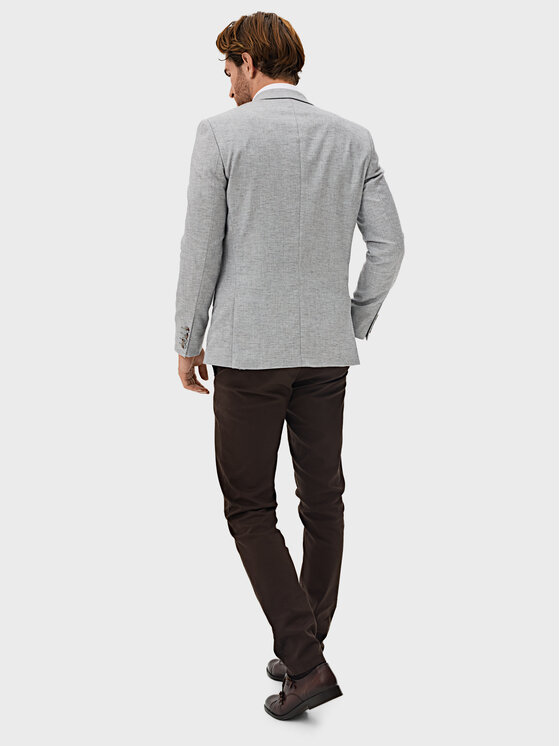 Evenemen Evenemen Marynarka Passa Szary Slim Fit