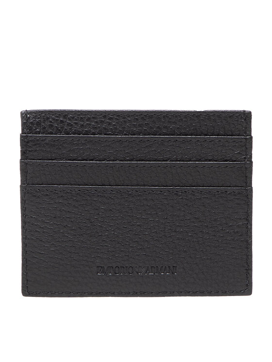 Emporio Armani Emporio Armani Sada peněženka a pouzdro na karty Y4R378 Y068E 80001 Černá