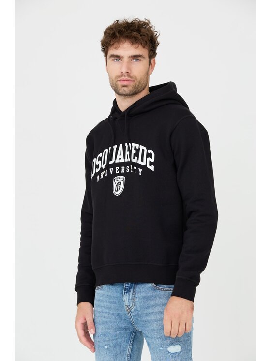 Dsquared2 Dsquared2 Μπλούζα S74GU0744 Μαύρο Regular Fit