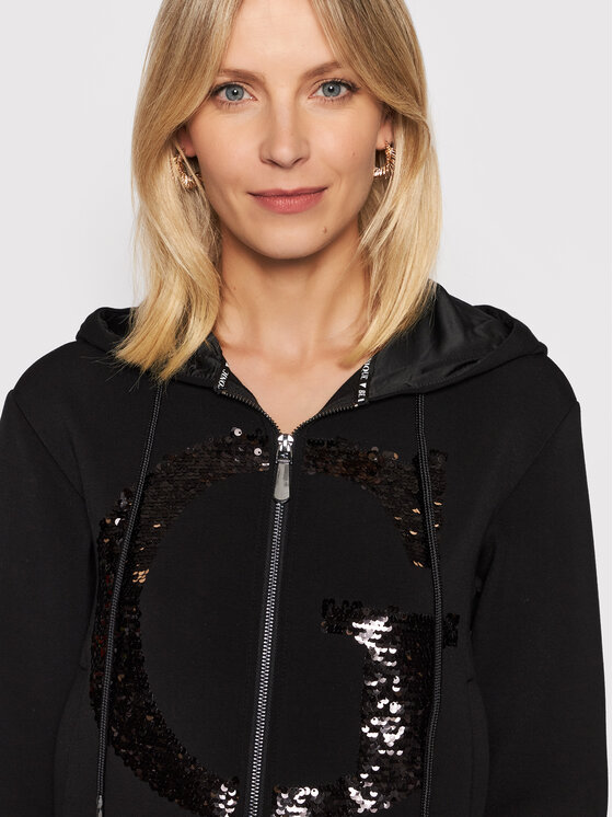 Felpa Daphne W1BQ05 K7UW2 Nero Regular Fit