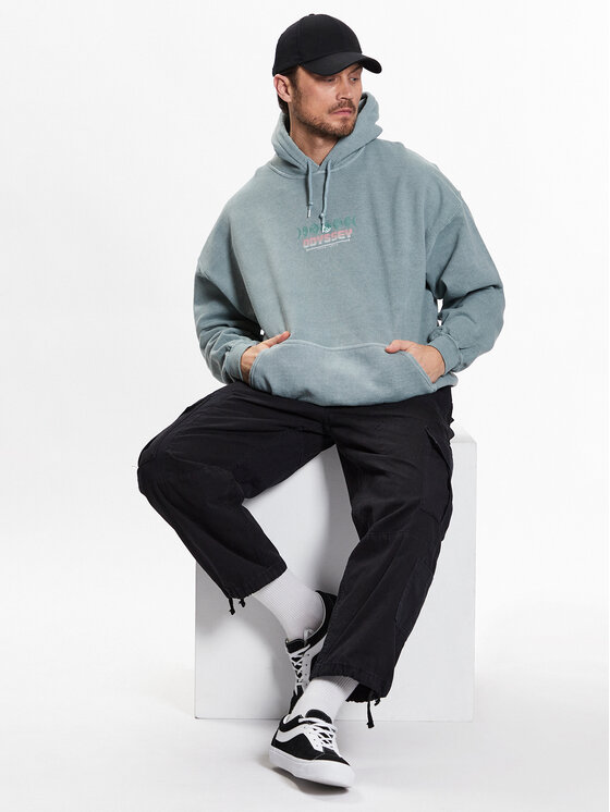 Felpa BDG ODYSSEY HOODIE 76740091 Blu Relaxed Fit