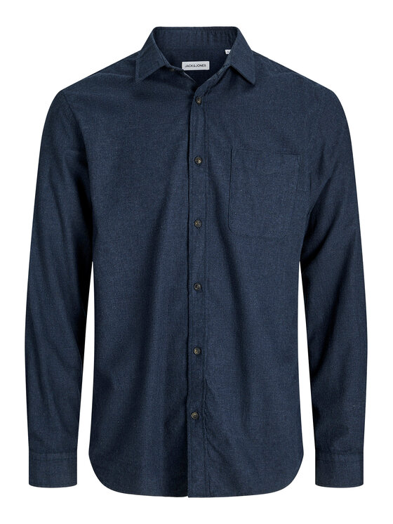 Jack&Jones Jack&Jones Cămașă Classic Melange 12278416 Bleumarin Regular Fit
