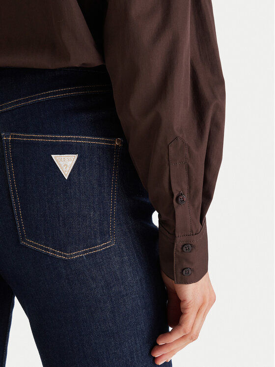 Guess Guess Боди W6RH61 WJ782 Кафяв Regular Fit