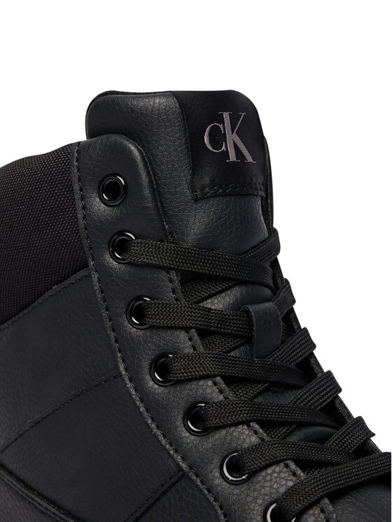 Calvin Klein Calvin Klein Auliniai batai Lace-Up Bootie V3X5-83187-1695 D Juoda