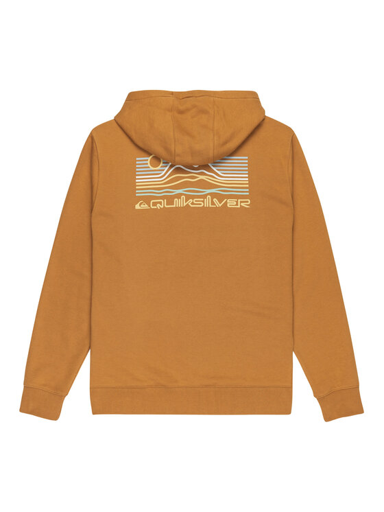 Quiksilver Quiksilver Bluza Light Waves EQYFT05168 Pomarańczowy Regular Fit