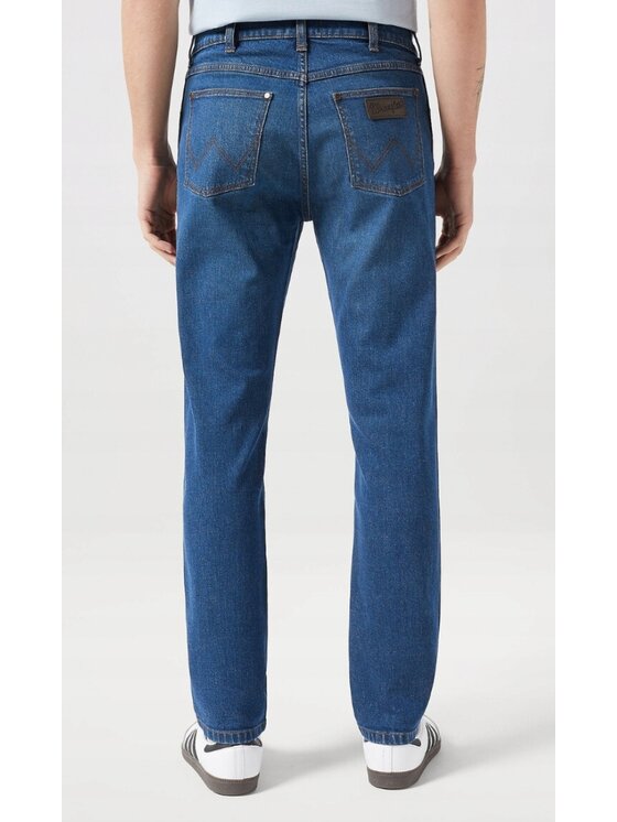 Wrangler Wrangler Jeansy Larston Niebieski Slim Fit