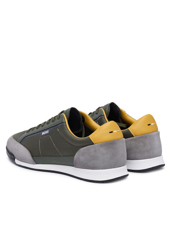 BOSS BOSS Sneakersy Nitan 50568486 Zelená