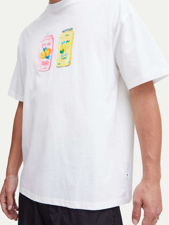 Solid Solid T-shirt 21108243 Bijela Relaxed Fit