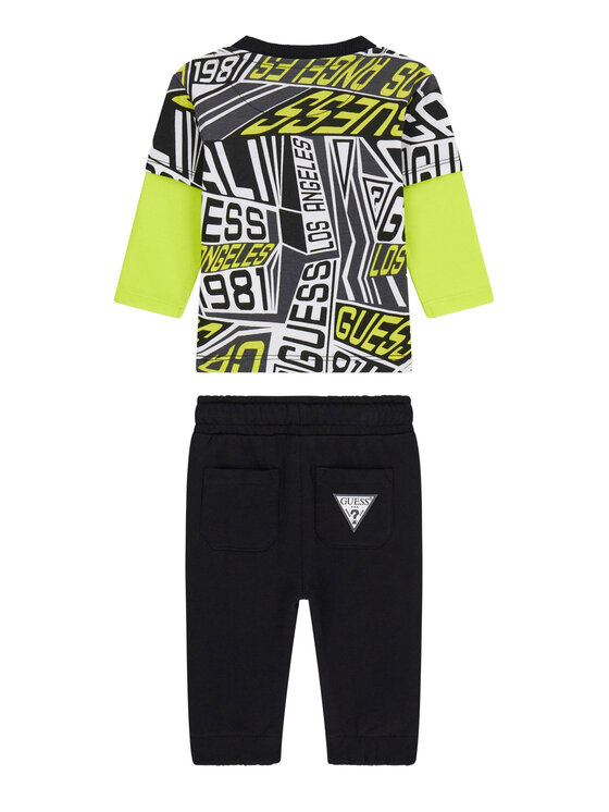Guess Guess Set bluză și pantalon I6RG00 K8HM4 Colorat Regular Fit