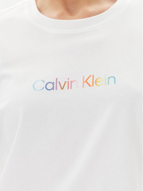 Calvin Klein Underwear Calvin Klein Underwear Tricou LV00QS7470 Alb Boxy Fit