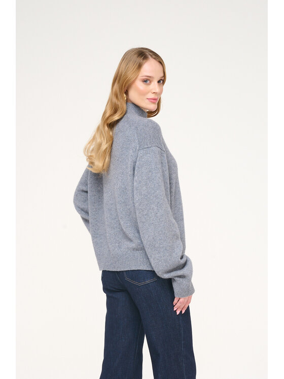 Castellani Castellani Sweter Golf Albane Szary Regular Fit