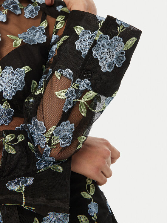 ROTATE ROTATE Camicia 113635 Nero Regular Fit