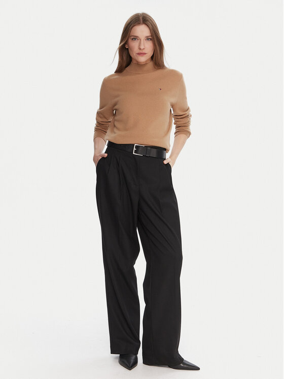 Tommy Hilfiger Tommy Hilfiger Kampsun WW0WW47468 Beež Regular Fit
