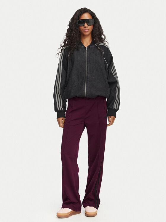 adidas adidas Dressipüksid Firebird Loose Tracksuit KS4669 Bordoopunane Loose Fit