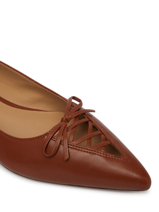 LAUREN RALPH LAUREN LAUREN RALPH LAUREN Baleriny 802P06376001 Brązowy