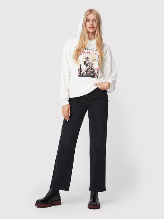 PINKO Pinko Blugi Sveva 1J1129 A09G Negru Straight Fit