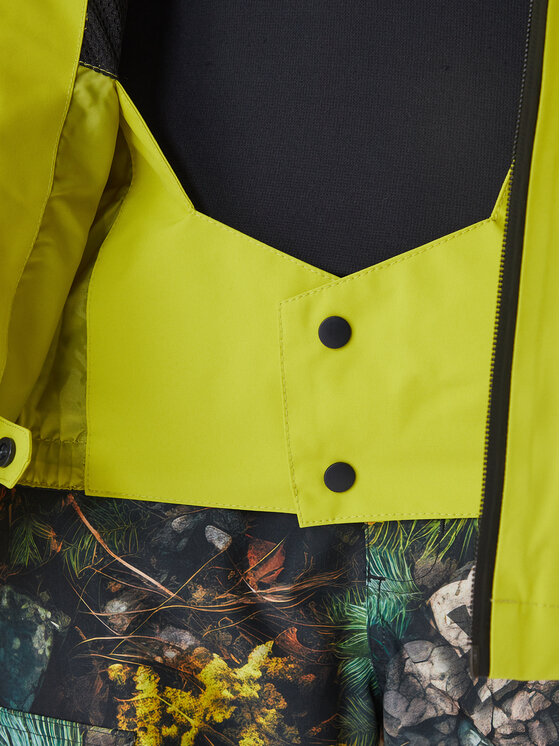 DC Shoes DC Shoes Snovborda jaka Basis 30k ADYTJ03059 Zaļš Regular Fit