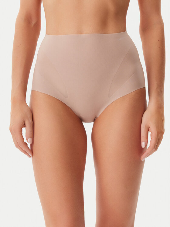 Női Alakformáló alsó Calvin Klein Underwear, Méret: M, Bézs, Stay Put Mesh LV00QF8166