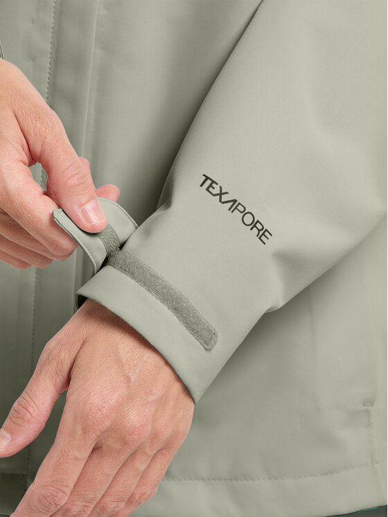 Jack Wolfskin Jack Wolfskin Outdoor-Jacke Trailtime 2l A63902 Grün Regular Fit