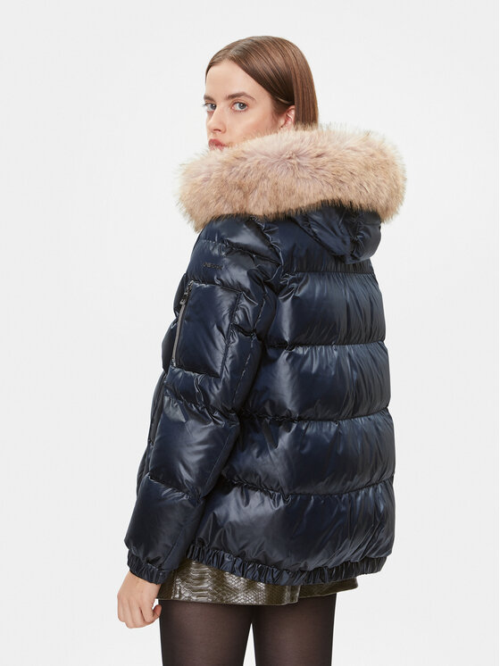 Geox Geox Зимно яке Backsie W3628S T3013F 1624 Тъмносин Regular Fit