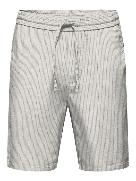 Only & Sons Only & Sons Шорти от плат 22024952 Сив Loose Fit
