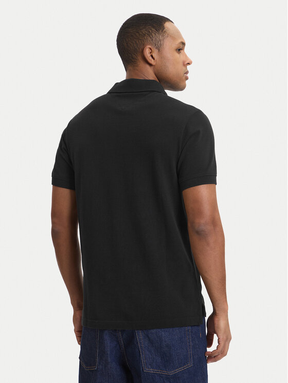 Tommy Jeans Tommy Jeans Polo DM0DM22711 Crna Regular Fit