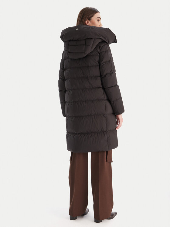 Hetregó Hetregó Pūkinė striukė Lena 8P697 25WD08 Juoda Regular Fit