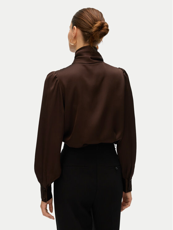 Vero Moda Vero Moda Bluzka Nini 10336252 Brązowy Standard Fit