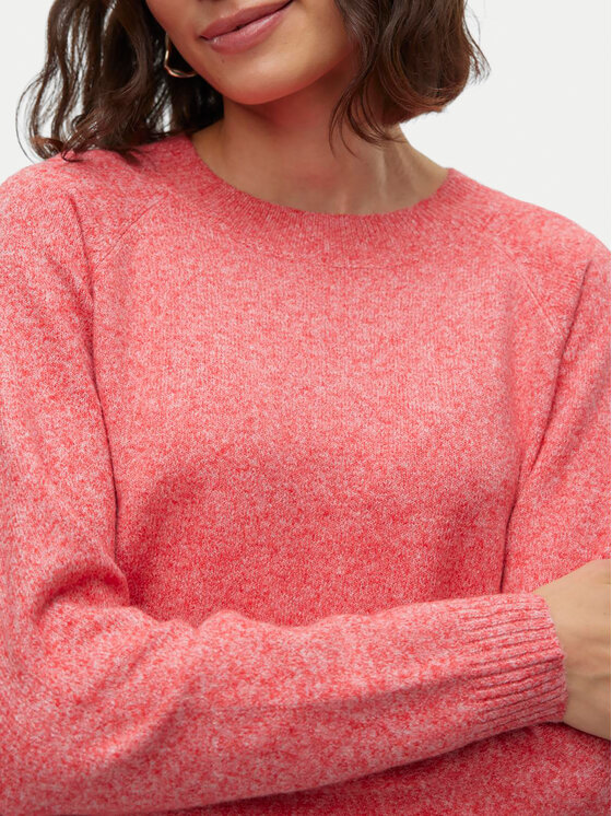 Vero Moda Vero Moda Pulover Doffy 10201022 Rdeča Regular Fit