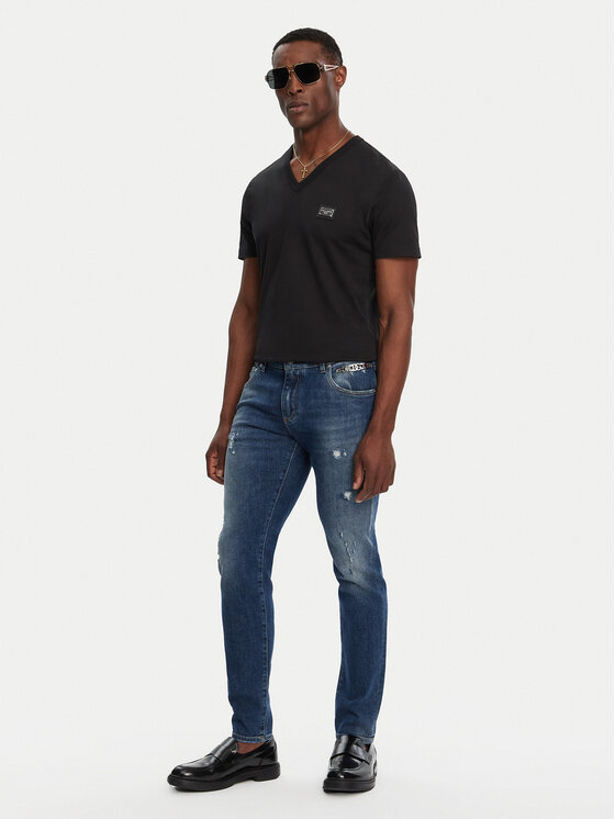 Dolce&Gabbana Dolce&Gabbana T-shirt G8PT2T G7F2I Crna Regular Fit