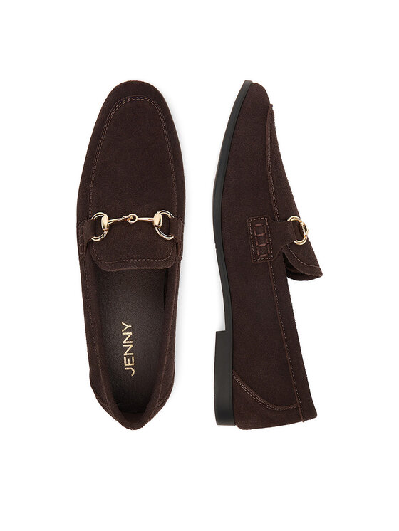 JENNY JENNY Loafersy CEO-HY60163-9A Brązowy