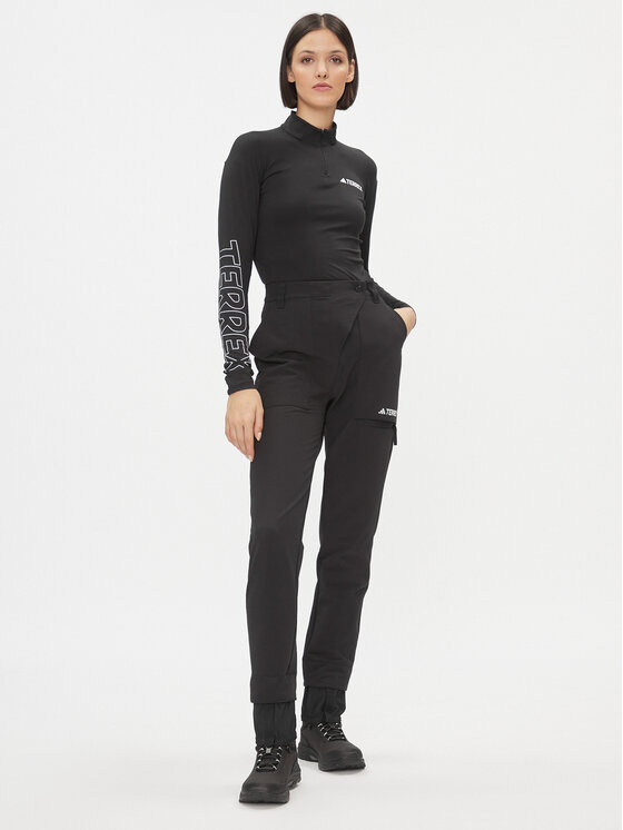 adidas adidas Outdoor панталони IB1131 Черен Regular Fit