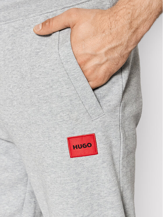 HUGO Hugo Teplákové kalhoty Doak212 50447963 Šedá Regular Fit