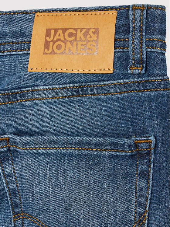 Jack&Jones Junior Jack&Jones Junior Jeans hlače Glenn 12181893 Modra Slim Fit