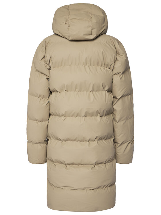Rains Rains Geacă de iarnă Unisex 15130 Bej Regular Fit
